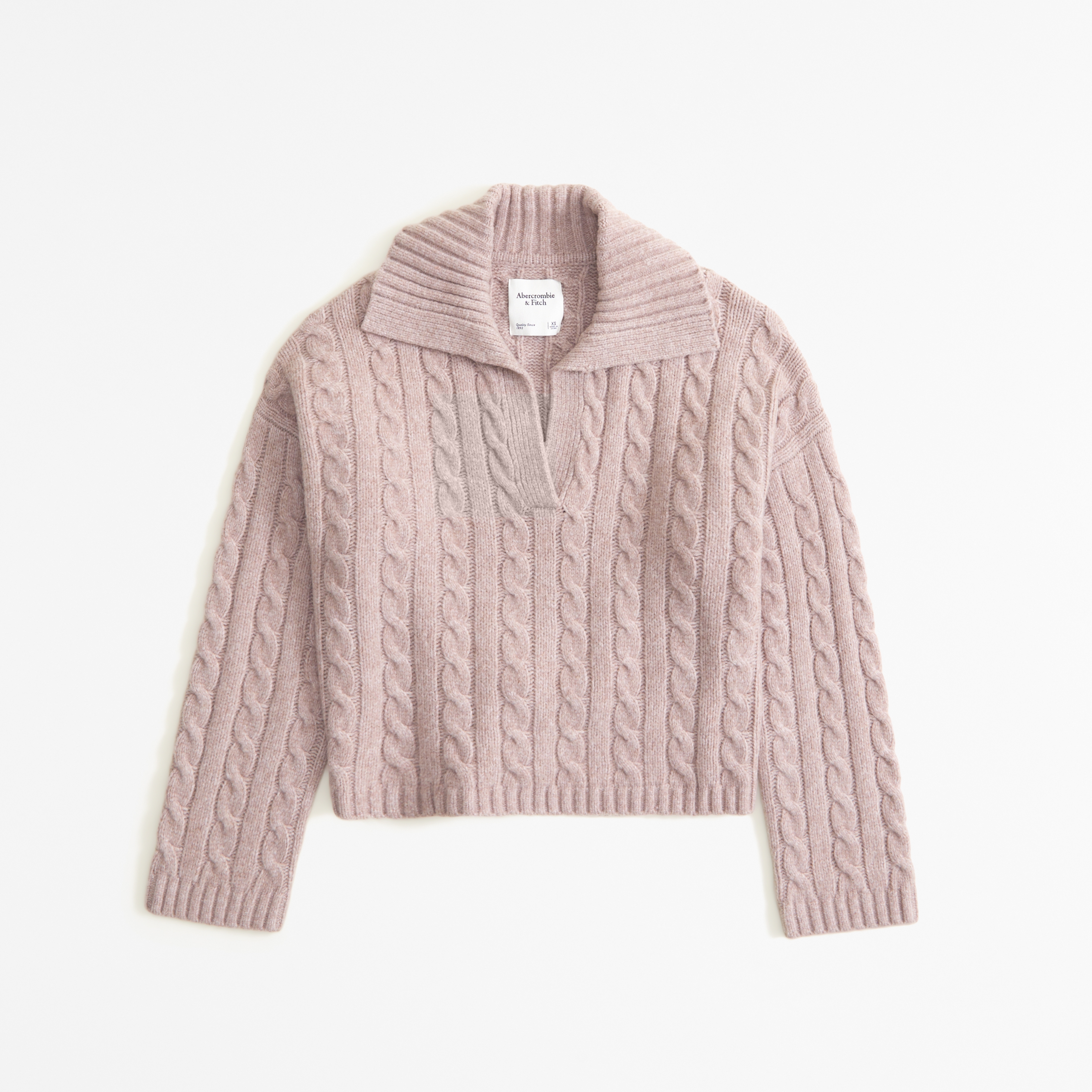 Abercrombie and fitch clearance cable knit sweater