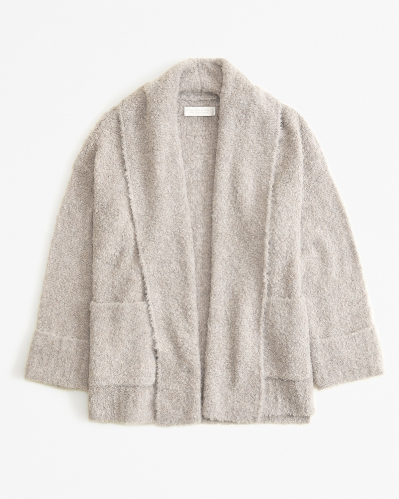 Boucle 2025 cardigan abercrombie