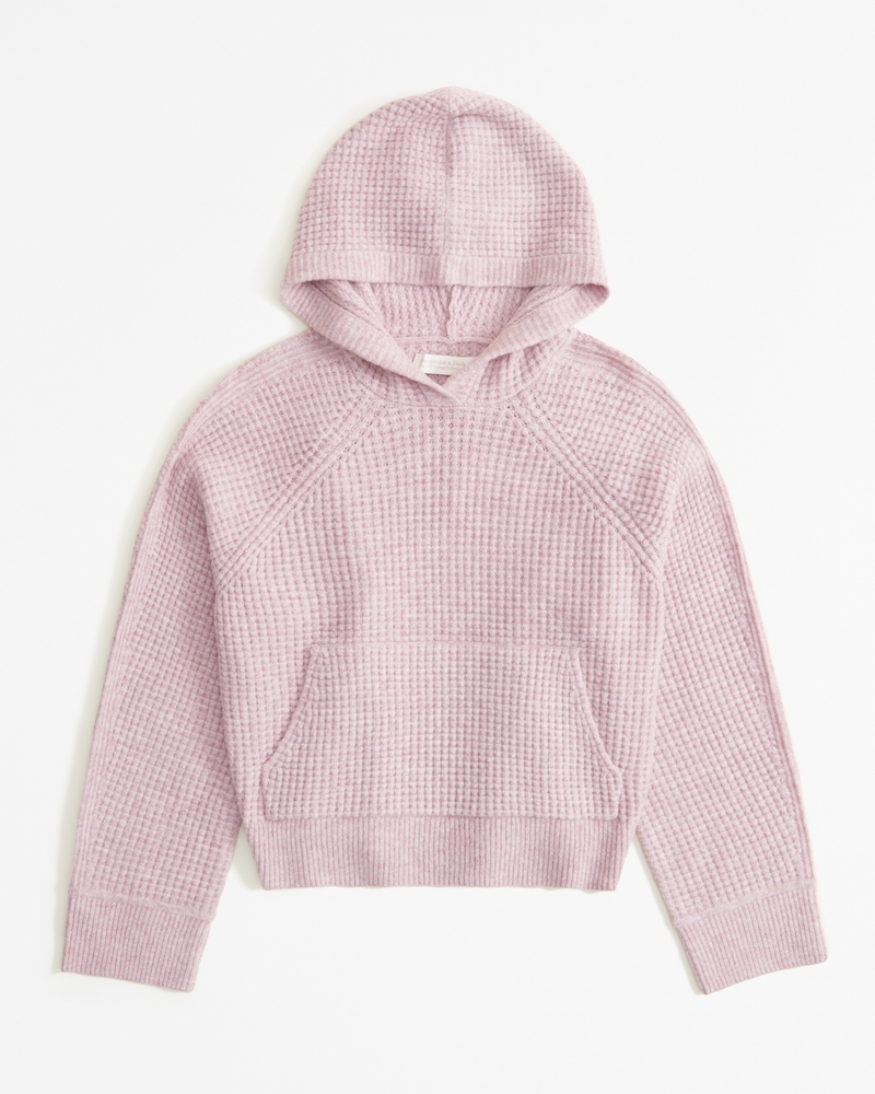 Women's Lounge Waffle Sweater Hoodie