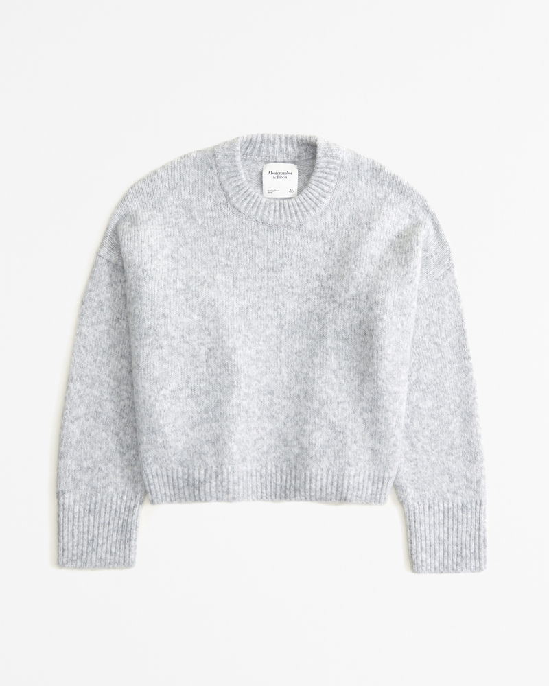 Women's Wedge Crew Sweater | Women's Tops | Abercrombie.com