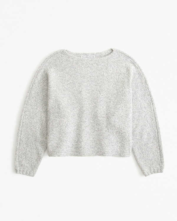 Slash Dolman Sweater, Grey