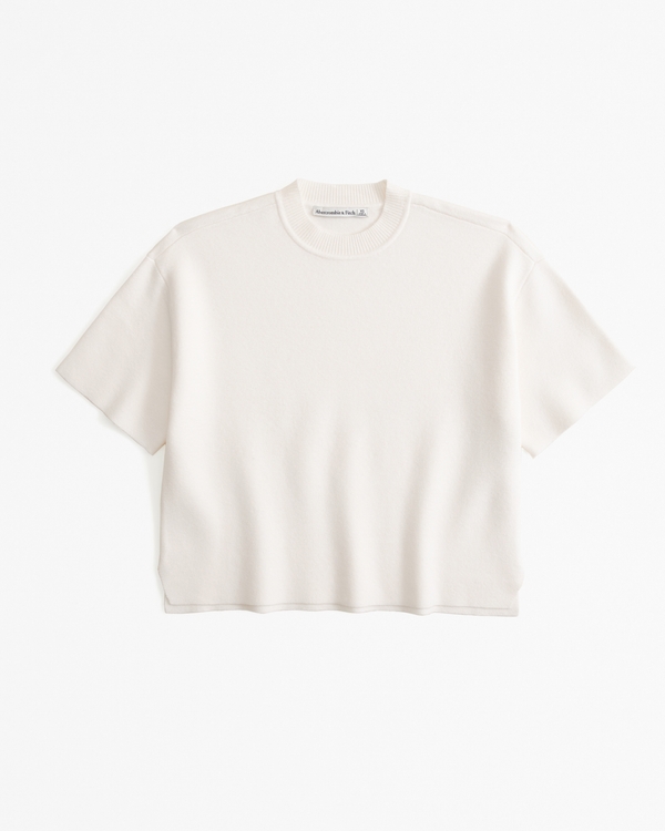 LuxeLoft Sweater Tee, Off White