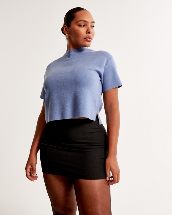 Mujer Camiseta estilo suéter LuxeLoft, Mujer Ofertas