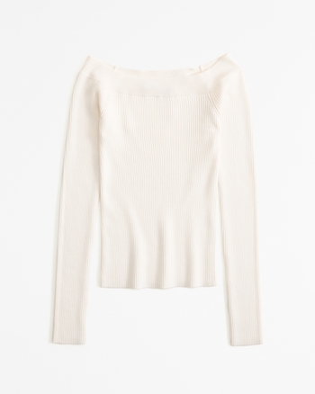 Abercrombie and fitch off the shoulder sweater store