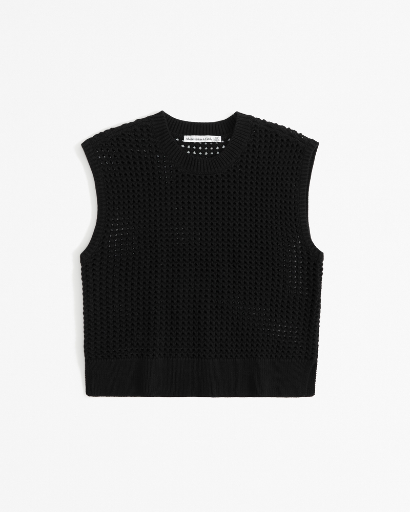 Women's Crochet-Style Shell Top | Women's Tops | Abercrombie.com