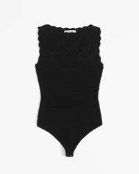Crochet-Style Mosaic Tile Bodysuit