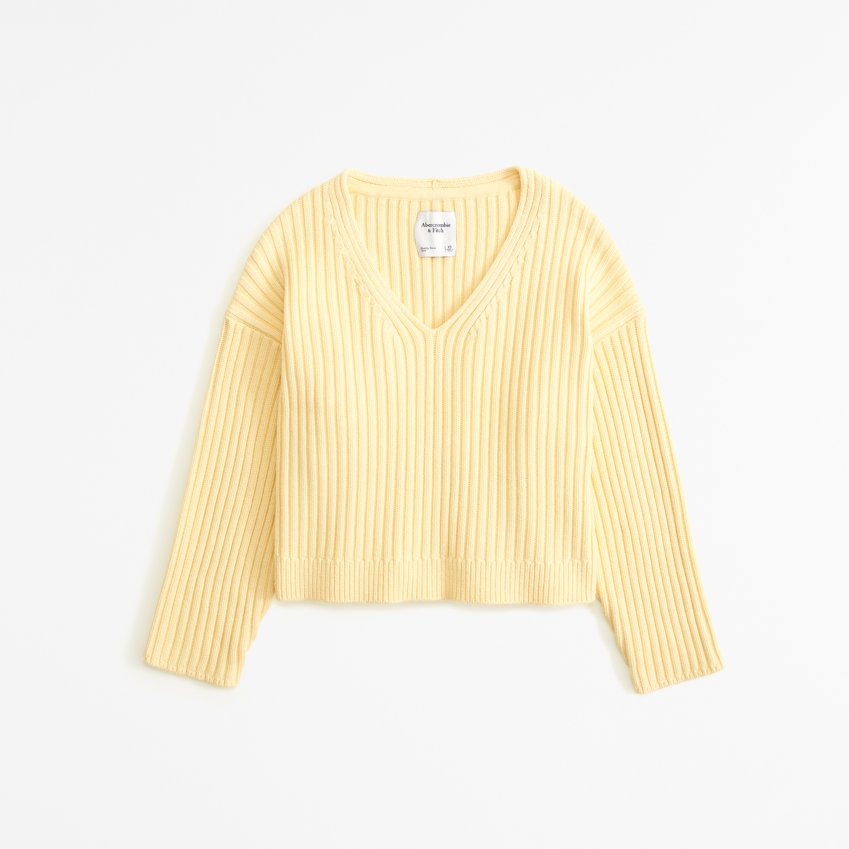 Abercrombie 2025 yellow sweater