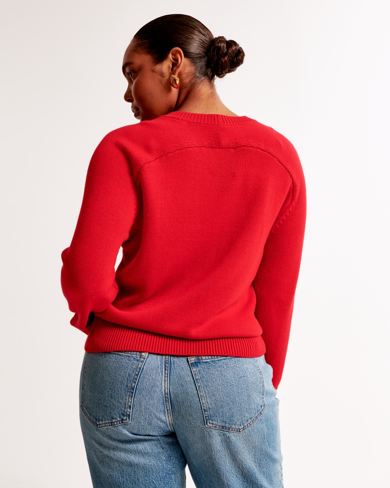 Damen A&F Madeline Pullover mit Rundhalsausschnitt | Damen  