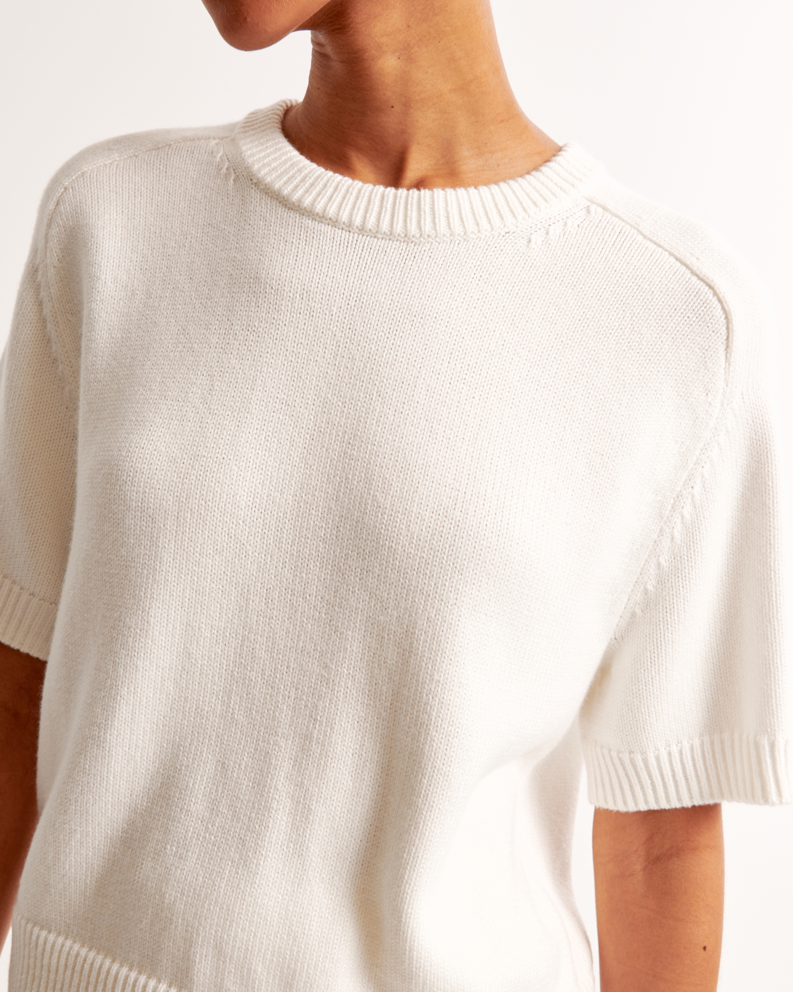 The A&F Madeline Crew Sweater Tee