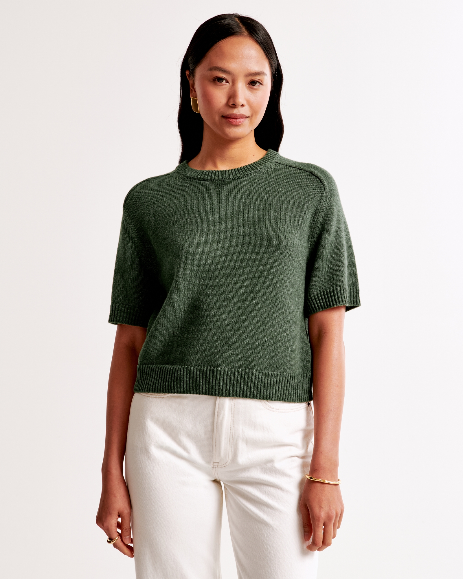 The A&F Madeline Crew Sweater Tee