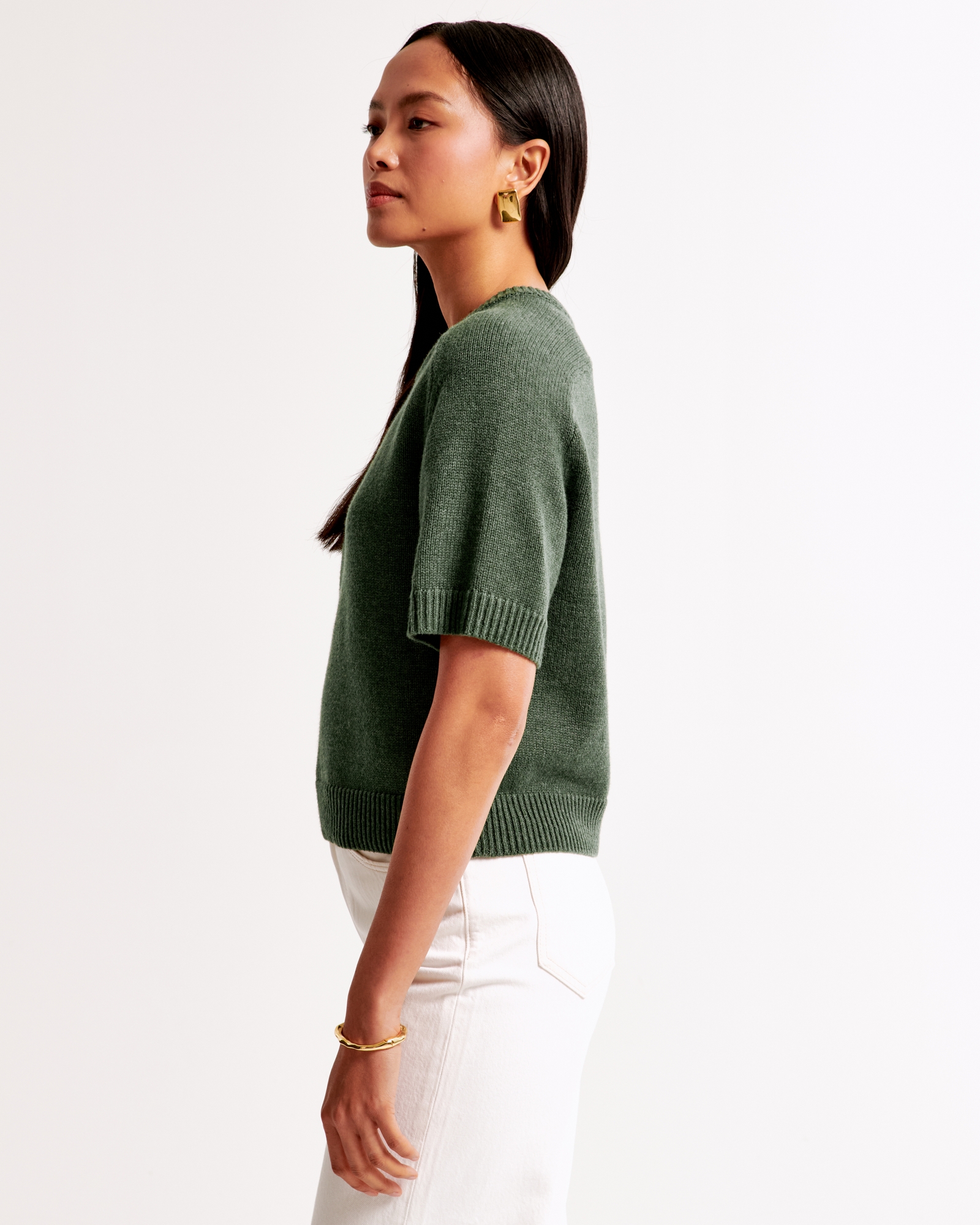 The A&F Madeline Crew Sweater Tee