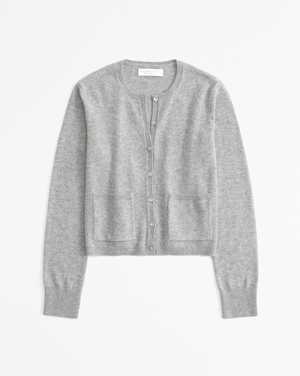 Abercrombie black cardigan best sale