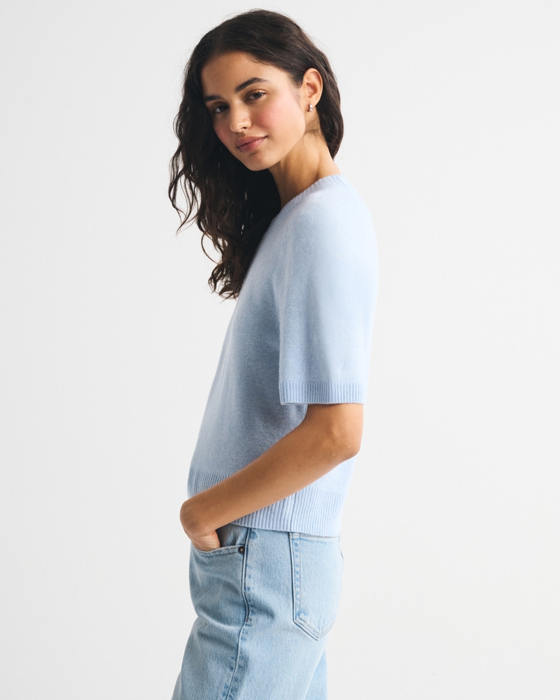Cashmere Crew Tee - thumbnail 5