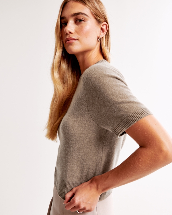 Cashmere Crew Tee