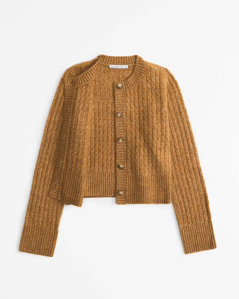 Cable Tank & Crew Cardigan Set