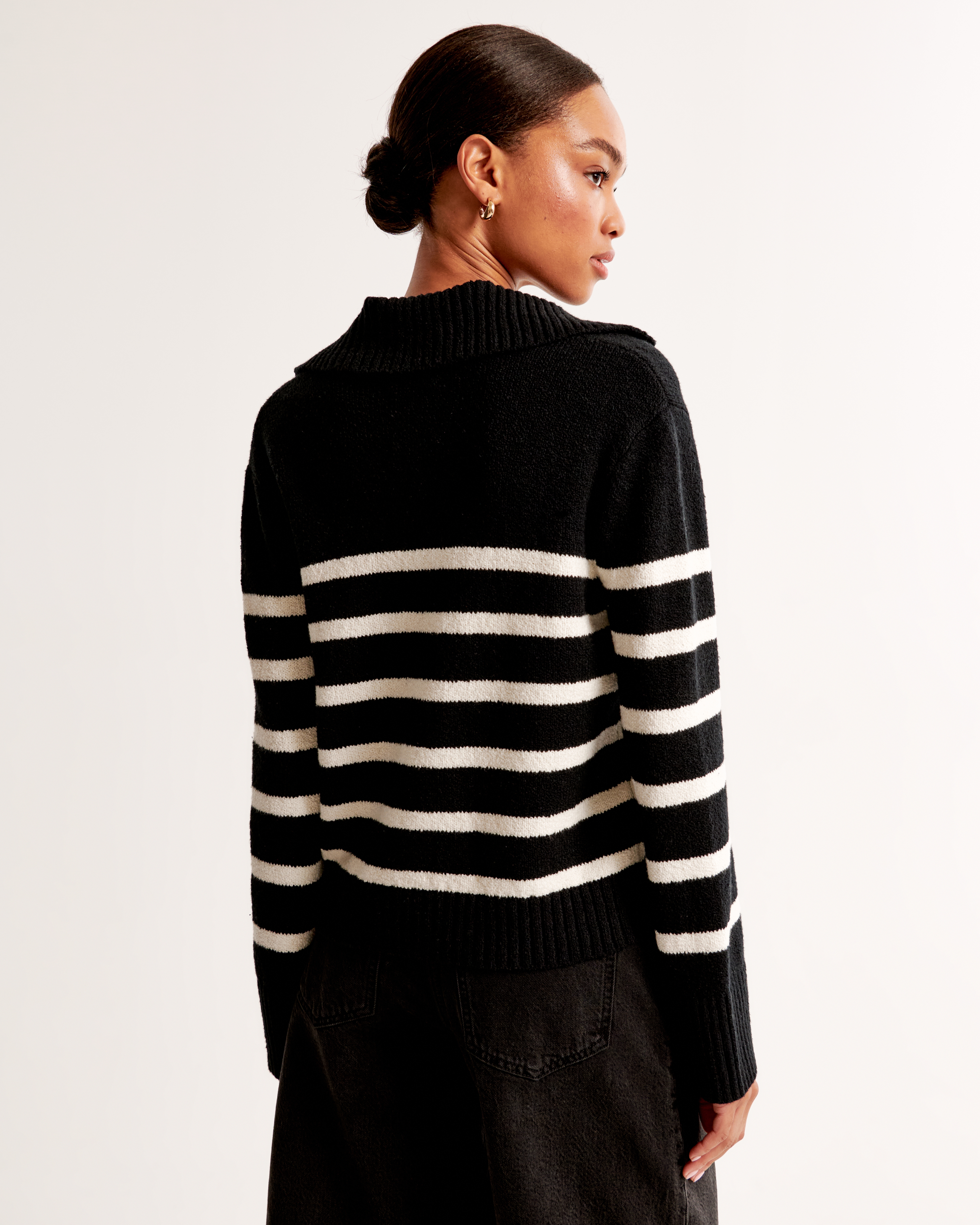 ニット・セーター No.0143 towel collar half KNIT (5color) No.0143 towel collar half KNIT (5color)