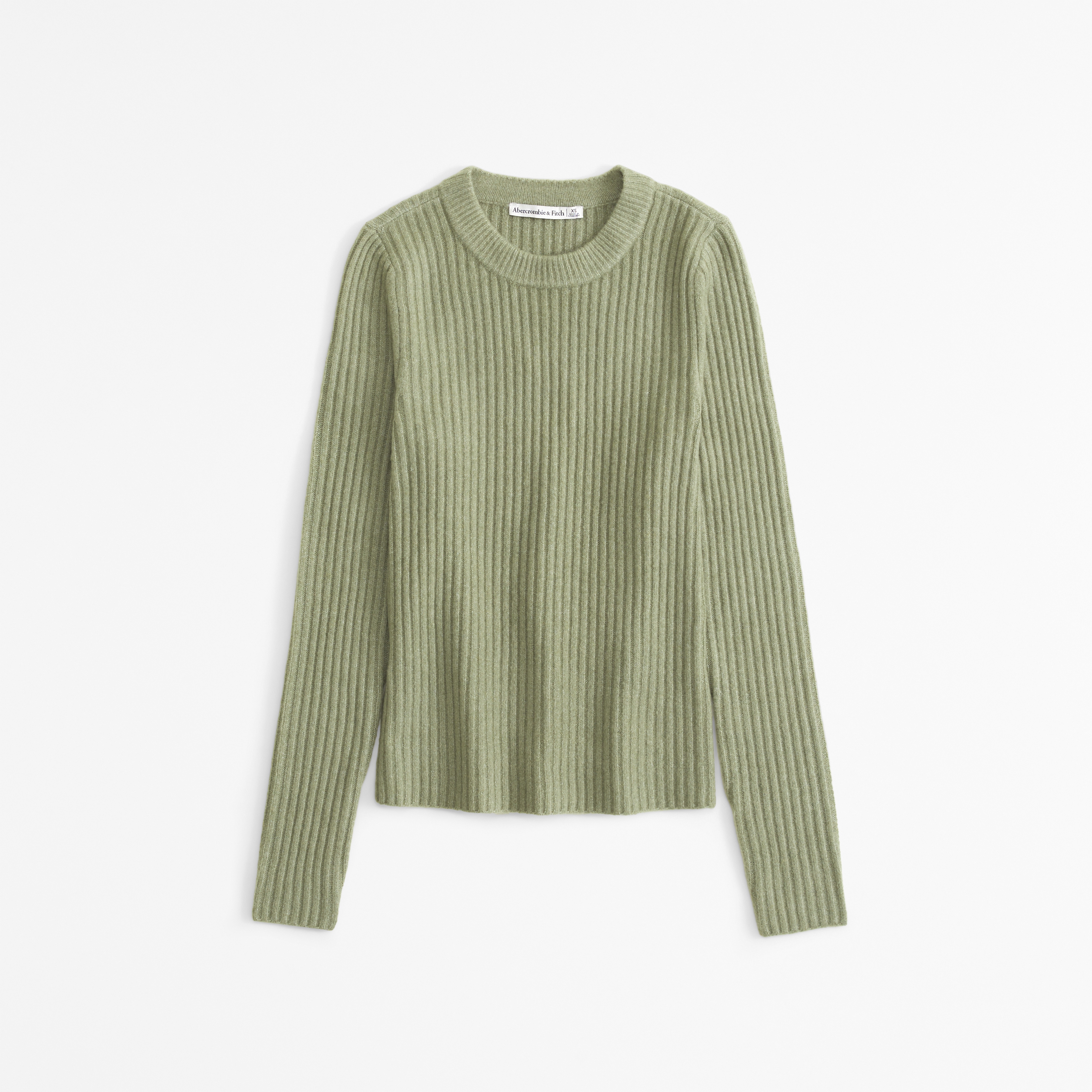 Abercrombie & Fitch オリーブグリーン トレーナー M Abercrombie & Fitch オリーブグリーン トレーナー M