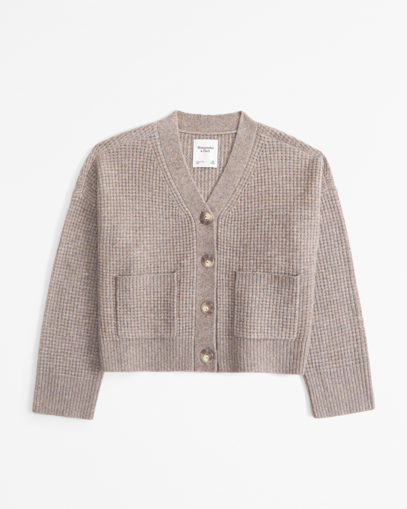 Abercrombie open front cardigan best sale