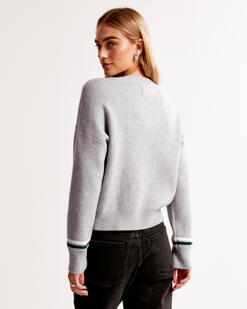 Philadelphia Eagles LuxeLoft V-Neck Sweater