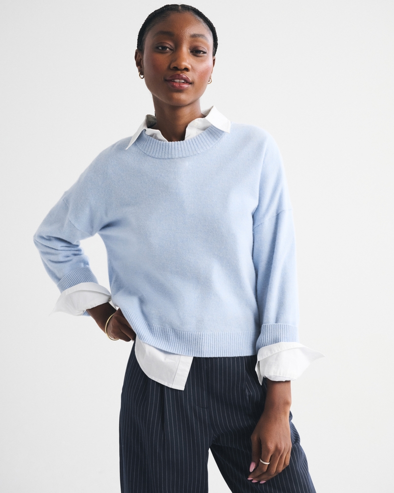 Cashmere Crew Sweater - thumbnail 8