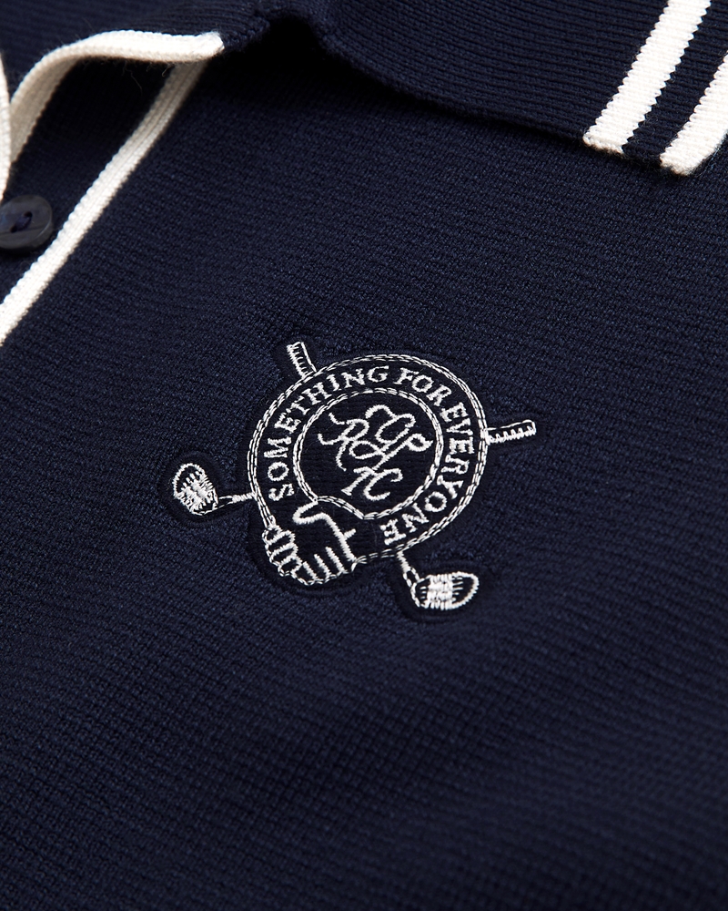LuxeLoft Sleeveless Sweater Polo