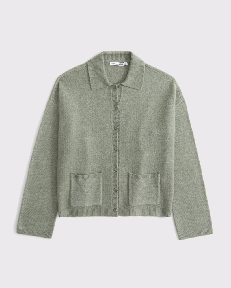 NEW)MIX COLLARED CARDIGAN】 - Time is on