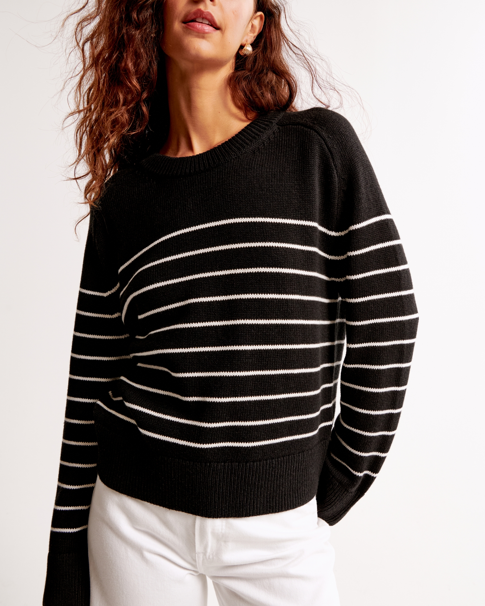 The A&F Madeline Cotton-Blend Crew Sweater