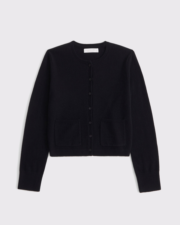 Women's Cashmere Crew Cardigan | Women's Tops | Abercrombie.com