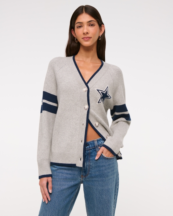 Dallas Cowboys LuxeLoft Cardigan, Cowboys