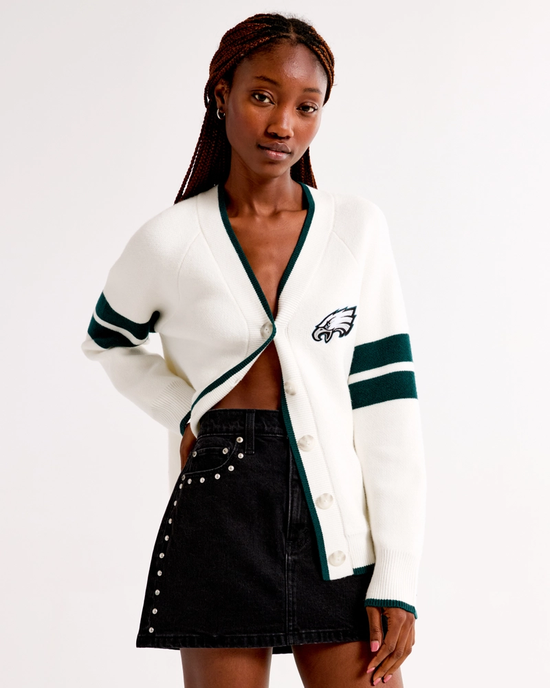 Philadelphia Eagles LuxeLoft Cardigan