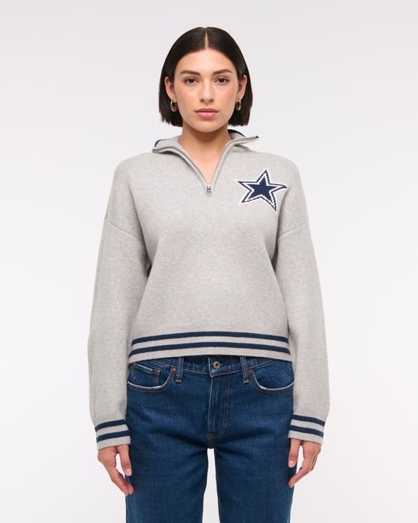 Dallas Cowboys LuxeLoft Half-Zip, Cowboys