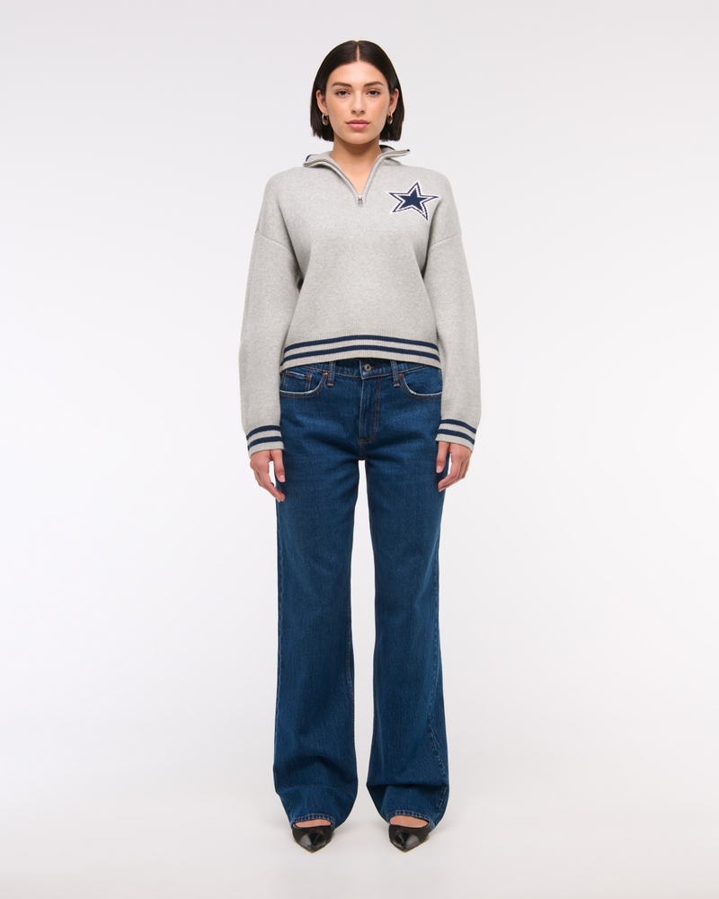 Dallas Cowboys LuxeLoft Half-Zip