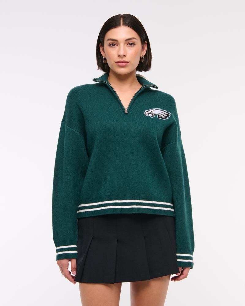 Philadelphia Eagles LuxeLoft Half-Zip