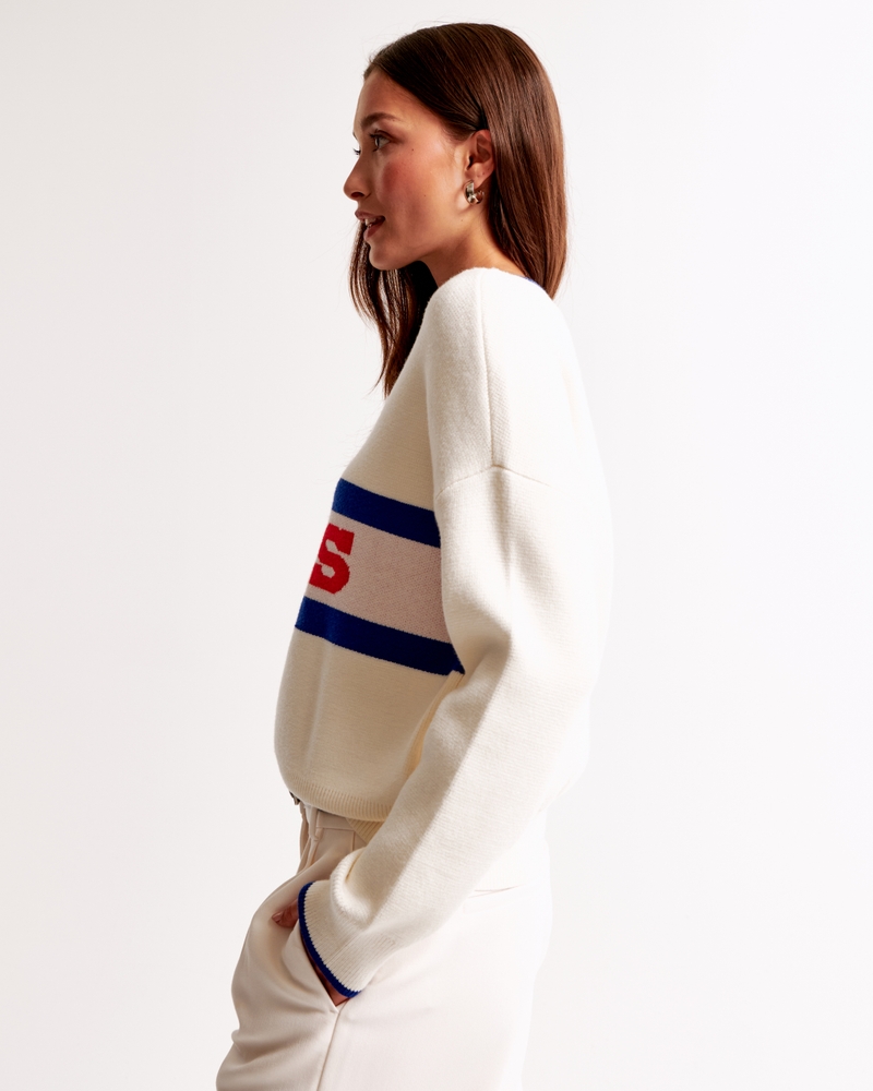 Buffalo Bills LuxeLoft V-Neck Sweater