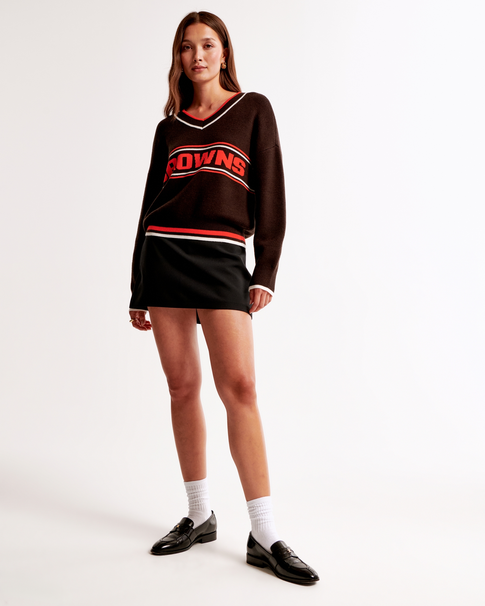 Cincinnati Bengals LuxeLoft V-Neck Sweater