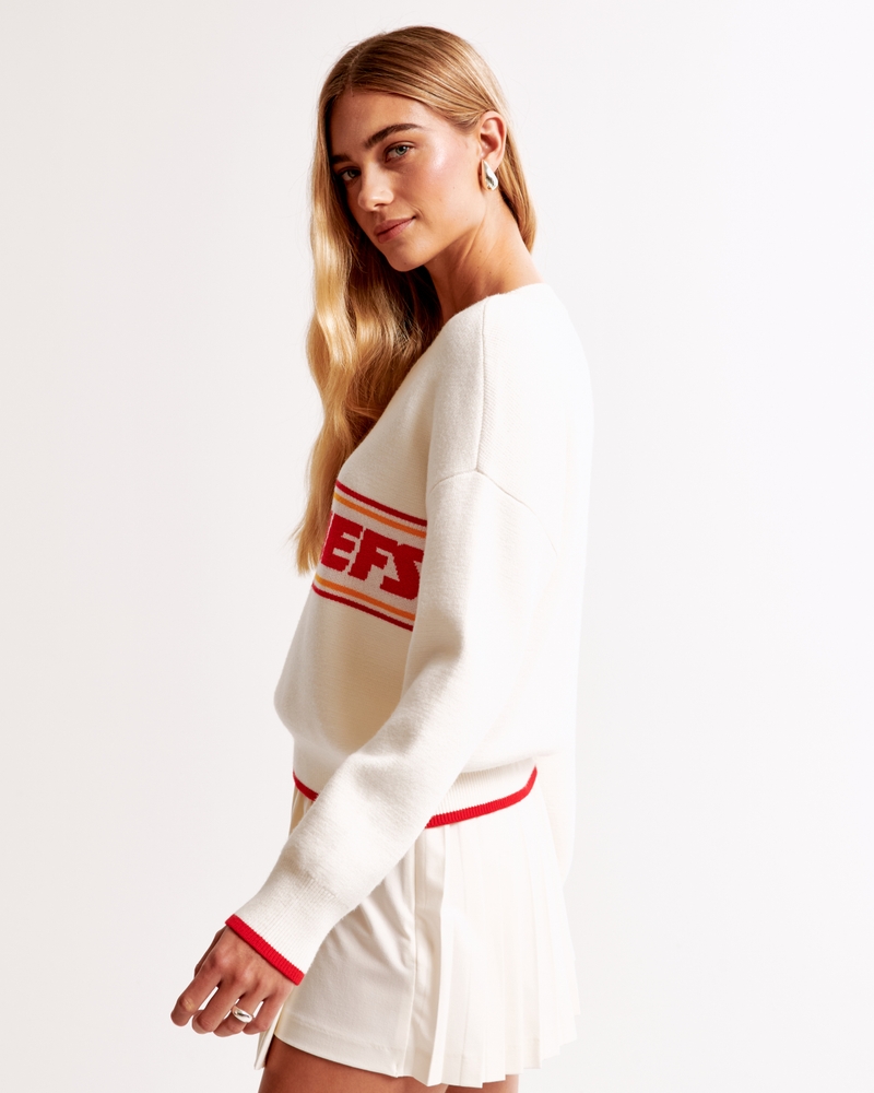 Kansas City Chiefs LuxeLoft V-Neck Sweater