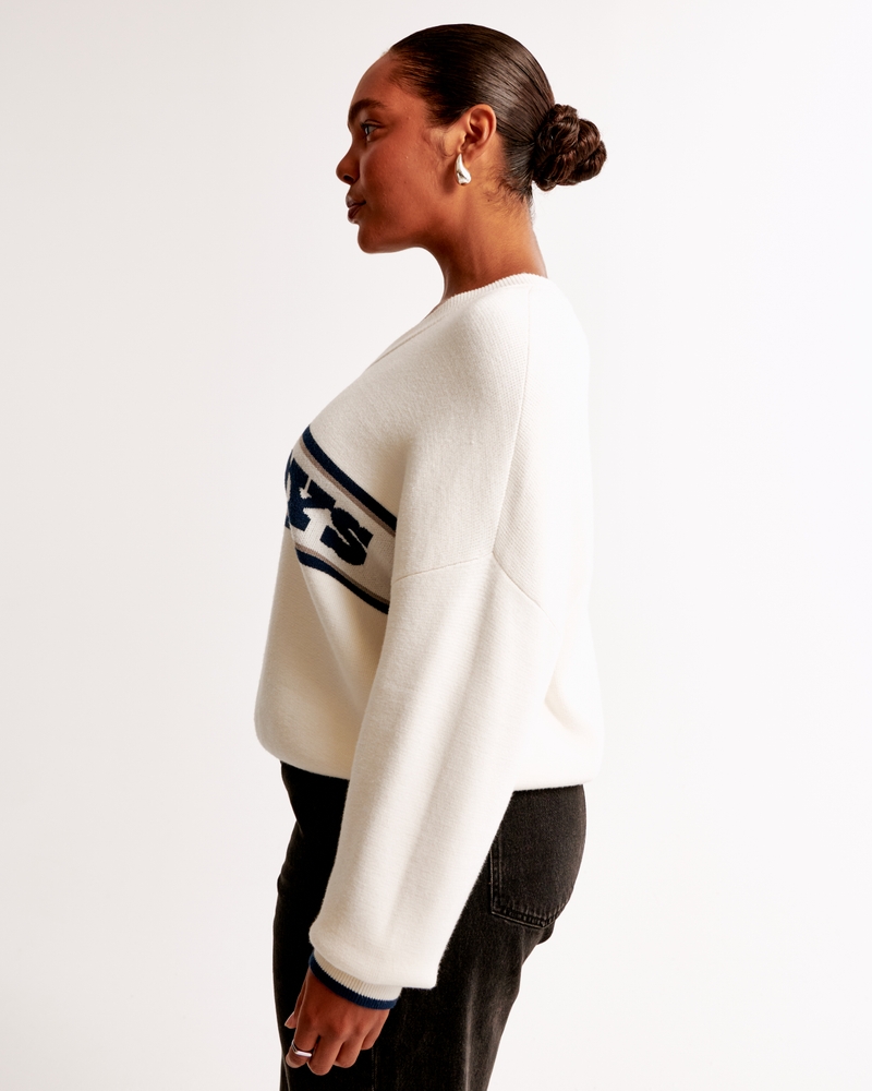 Dallas Cowboys LuxeLoft V-Neck Sweater