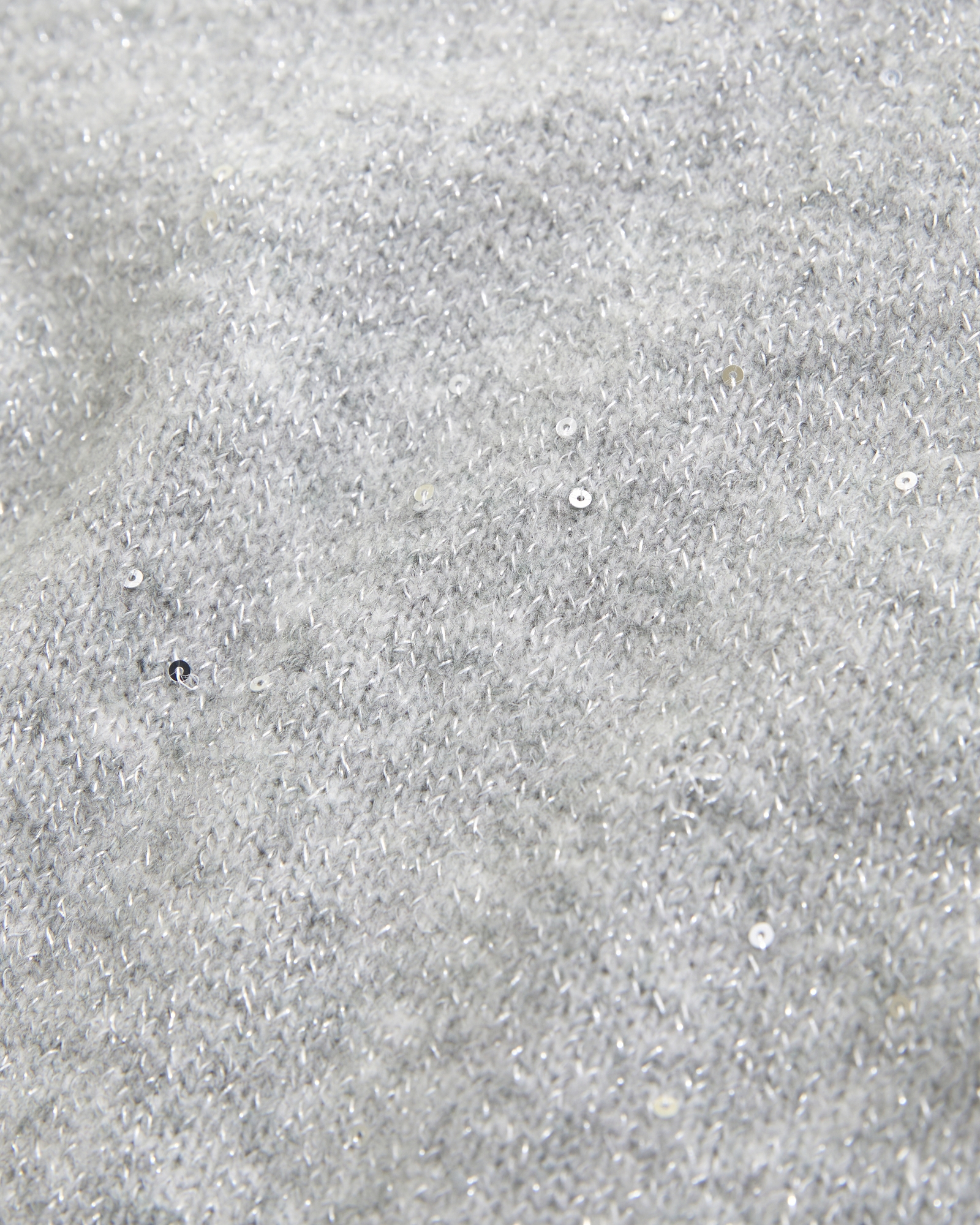 Lurex Mockneck Sweater Tee