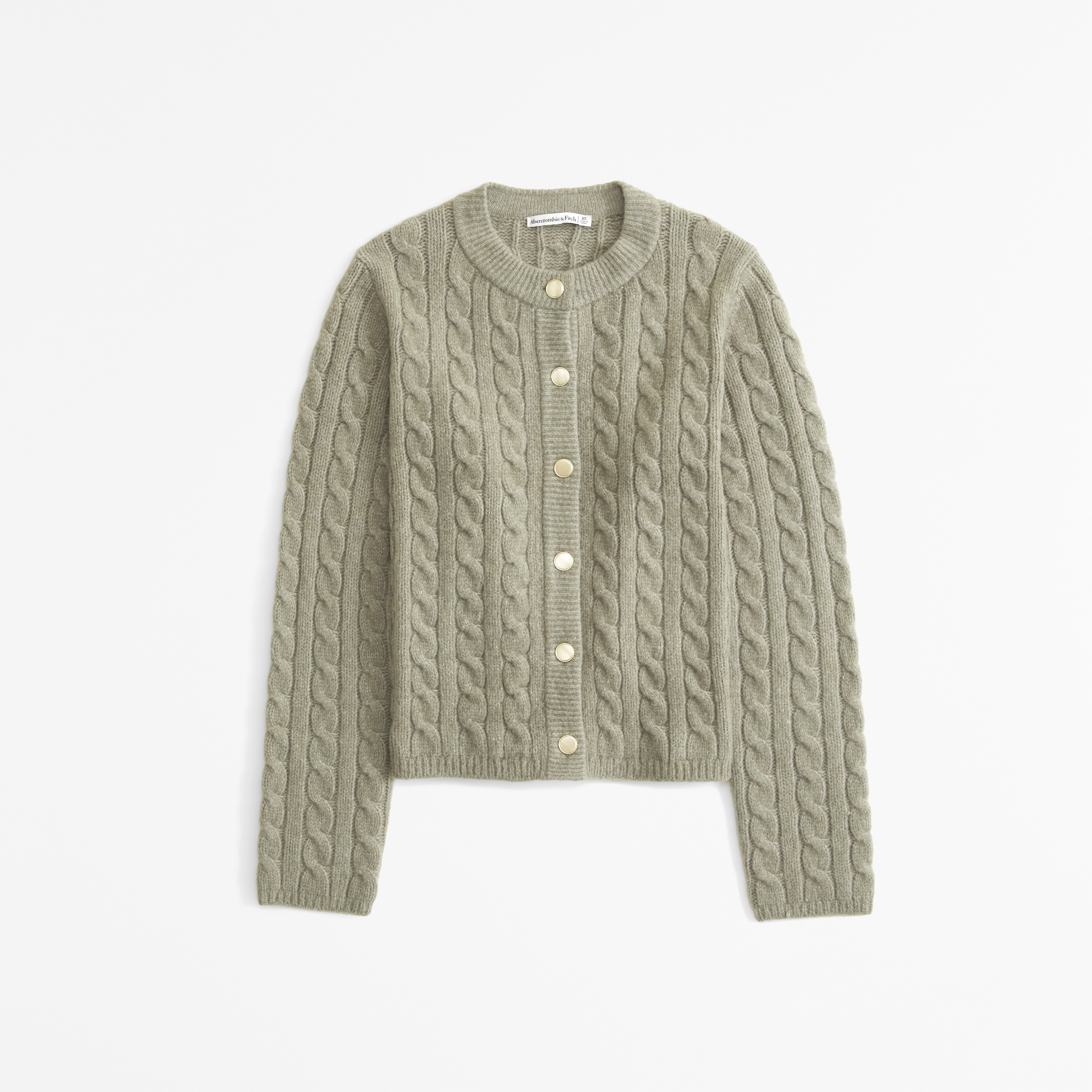 Abercrombie and Fitch Cable high quality Knit Cardigan Sweater