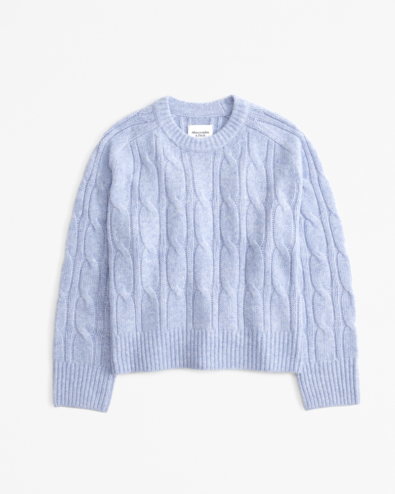 The A&F Madeline Cable Crew Sweater