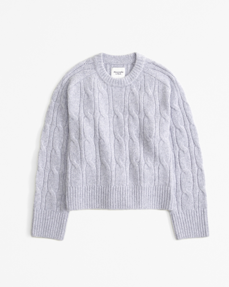 Abercrombie and Fitch grey orders soft sweater