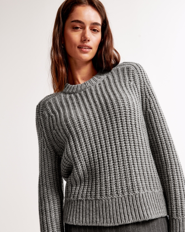 The A&F Madeline Wool-Blend Crew Sweater
