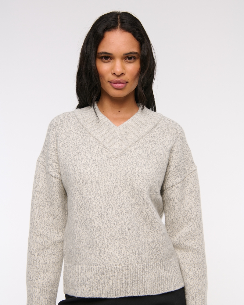 High V-Neck Sweater
