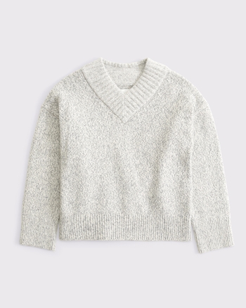 売れ筋商品|||スタイルアンドコー ニット&セーター アウター レディース Petite Space-Dye V-Neck Sweater, Exclusively at Macy's Spacedye R Space-Dyed V-Neck Cinched Sweater | Madewell