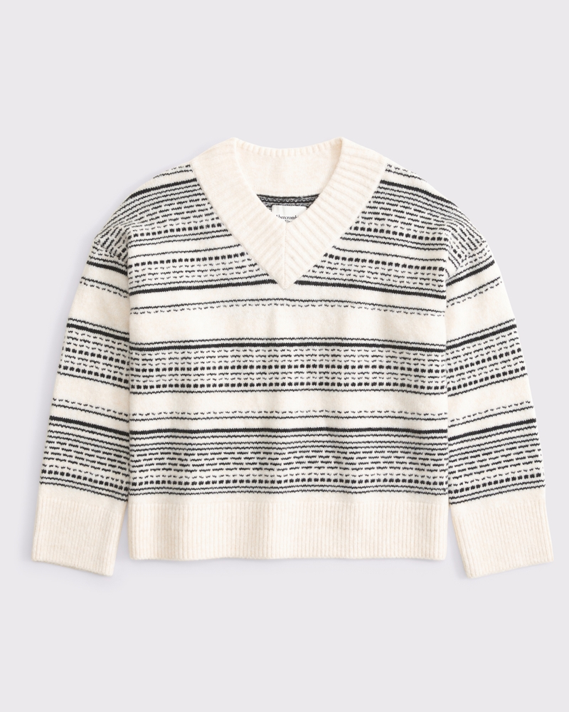 High V-Neck Sweater