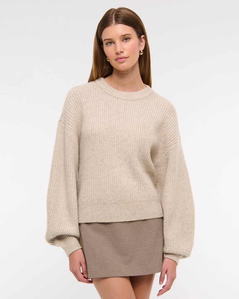 Barrel Sleeve Sweater