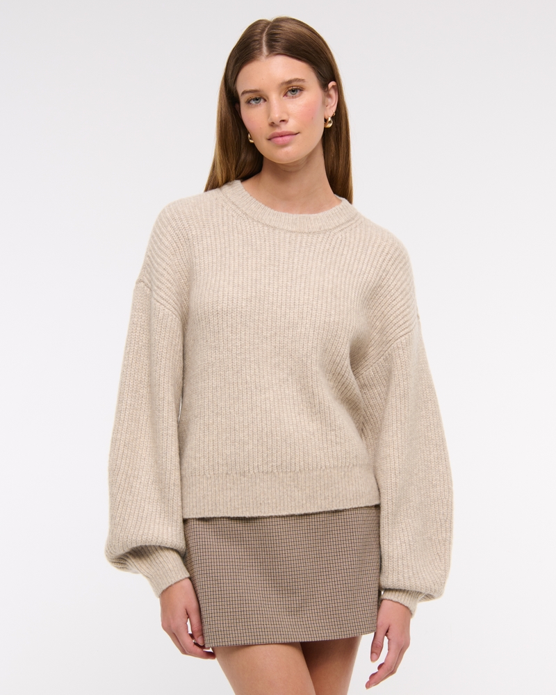 Barrel Sleeve Sweater