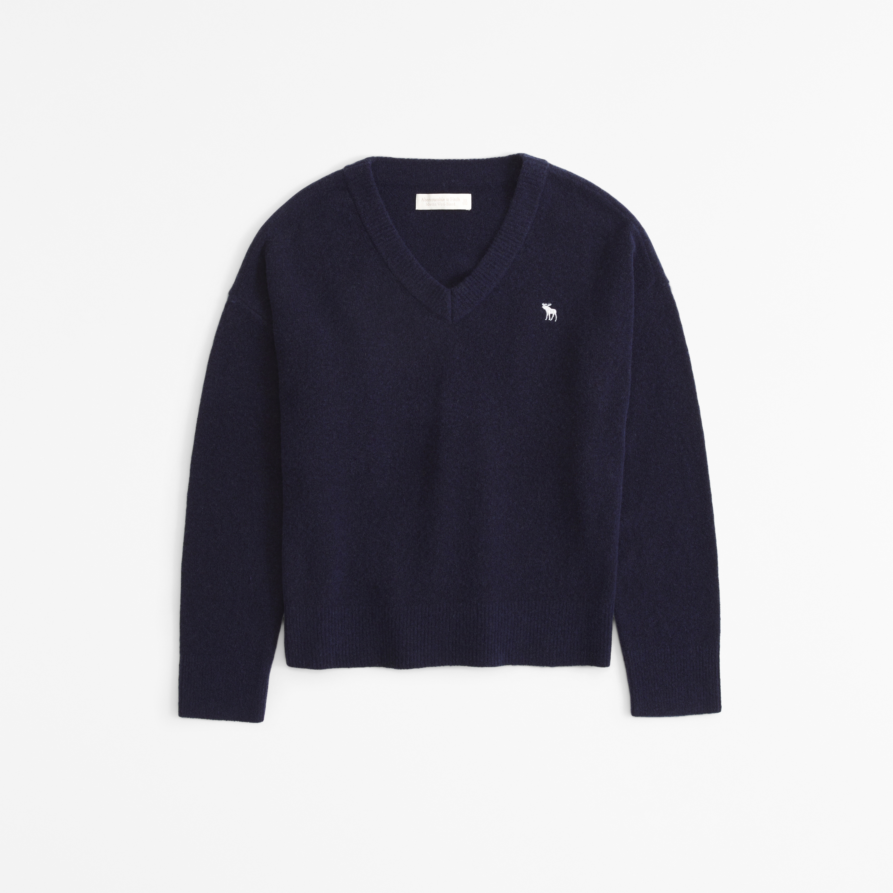 BURBERRY Vネック ニットセーター メリノウール シルク使用 Mサイズ BURBERRY Vネック ニットセーター メリノウール シルク使用 Mサイズ
