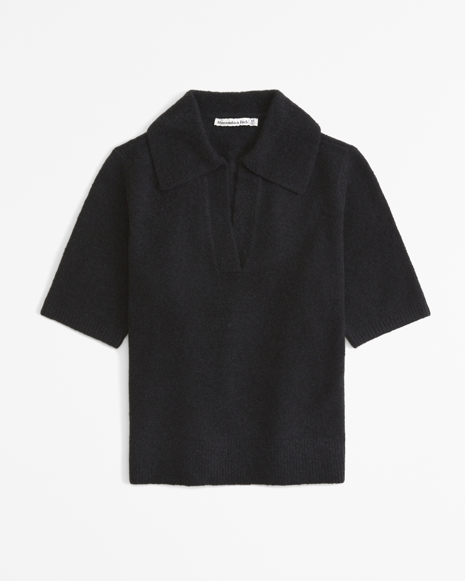 Notch-Neck Sweater Tee