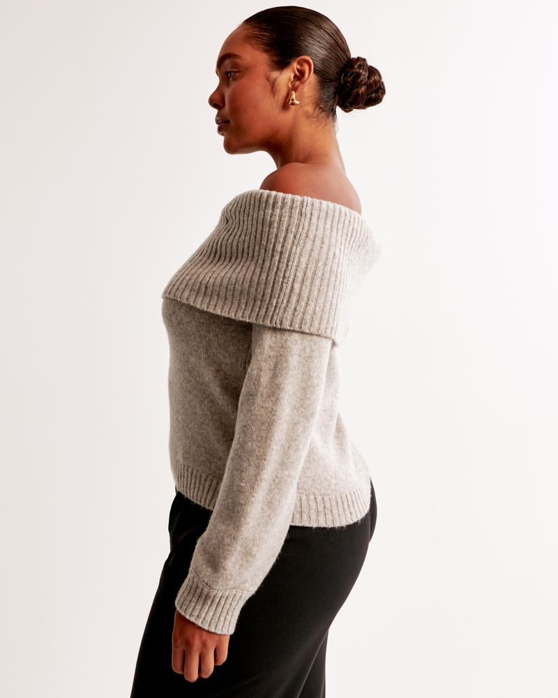 Off-The-Shoulder Sweater